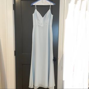 Hayley Paige Occasions 5910; size 4; Oasis